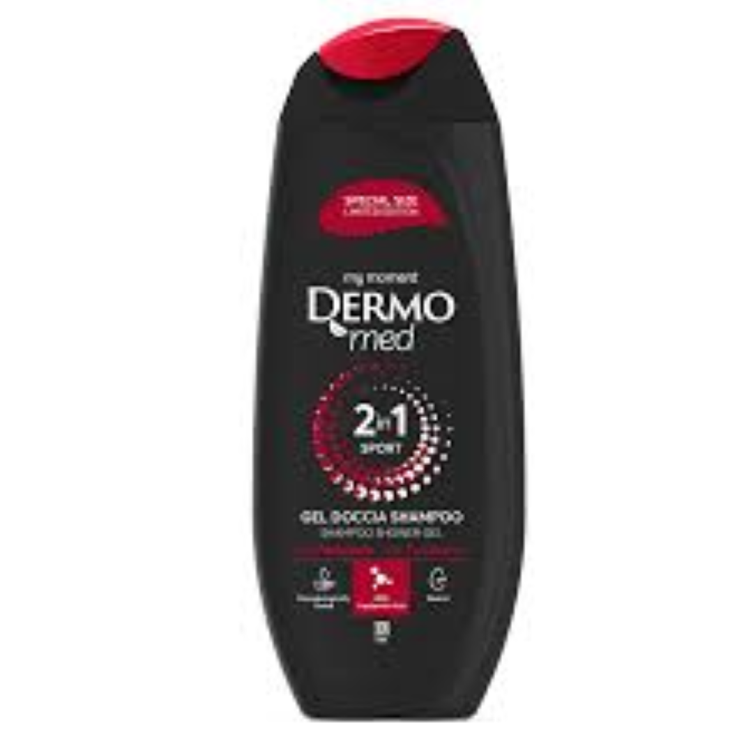 DERMOMED SHOWER GEL SHAMPOO SPORT 250ML